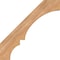 Ekena Millwork 3 1/2"W x 24"D x 24"H Balboa Smooth Knee Brace, Western Red Cedar BRC04X24X24BOA00SWR - alternate 3